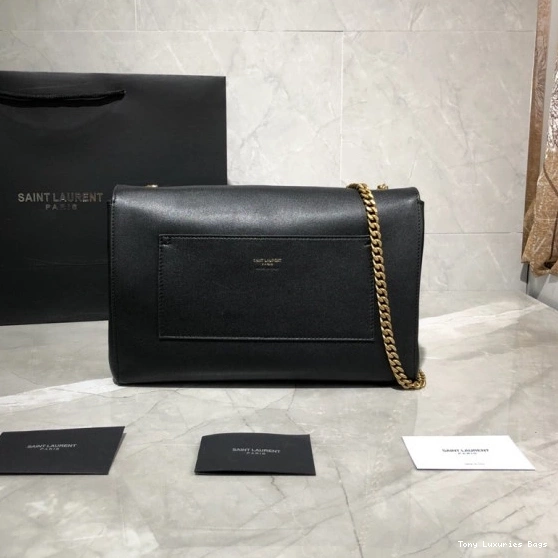 Tony Luxuries SUEDE REVERSIBLE AND SMOOTH YSL KATE IN MEDIUM LEATHER 0715